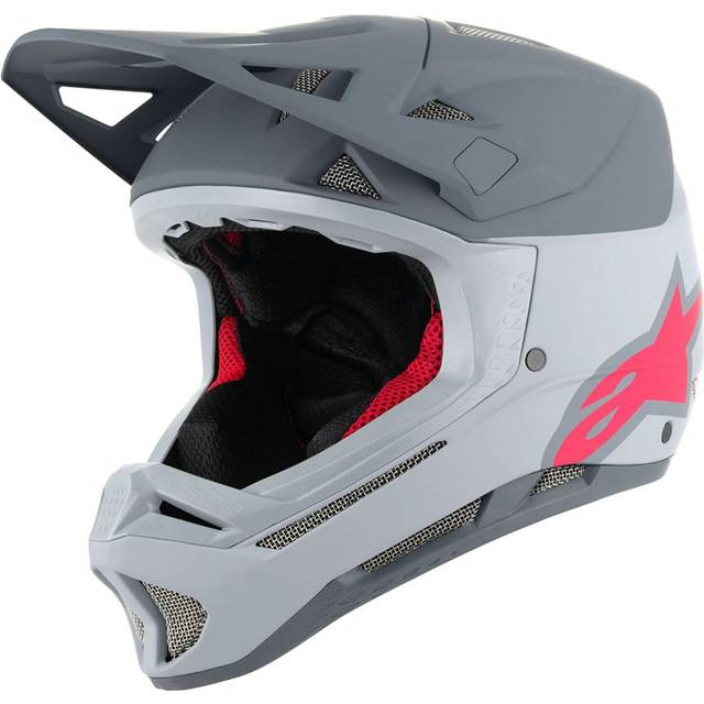Alpine Stars Missile Tech Racer - MTB-hj&#xE4;lm 9225 Light Gray Dark Gray Matt M