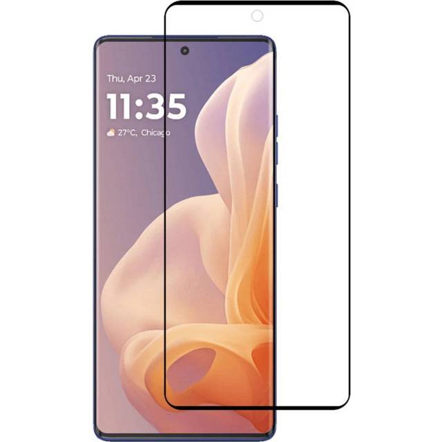 Motorola Moto G85 (5G) Arc Edge Tempered Glass - Full-Fit Skärmskydd - Black Edge