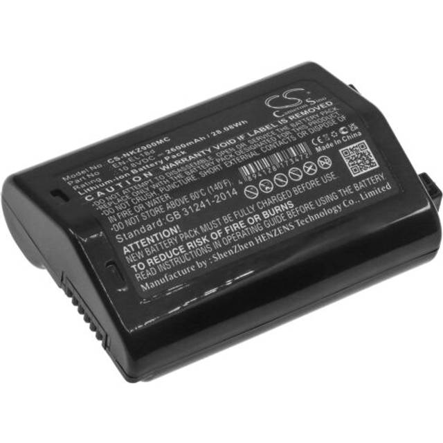 10.8V 2600mAh/3300mAh Camera Battery EN-EL18d for NIKON D6, Z9, CS-NKZ900MC