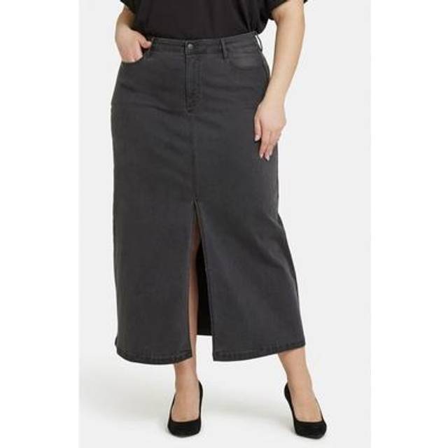 Nydj Plus Skirt Cloud Stone Long Jean