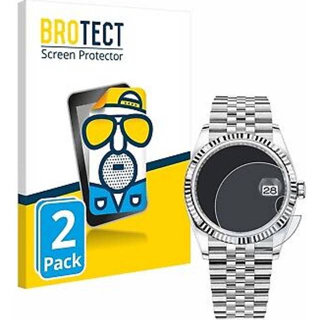 2x anti glare screen protector for rolex oyster perpetual datejust 36 matte