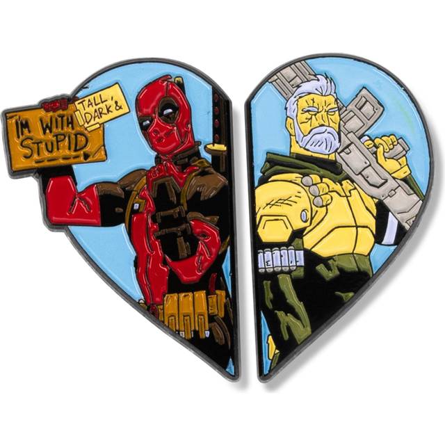 Marvel Deadpool and Cable Limited Edition Enamel Pin | NYCC 2018 Exclusive