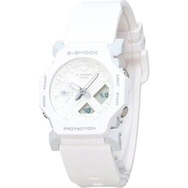 Casio G-Shock Analog Digital White Resin White Dial Strap Quartz GA-2300-7A 200M Men's Watch