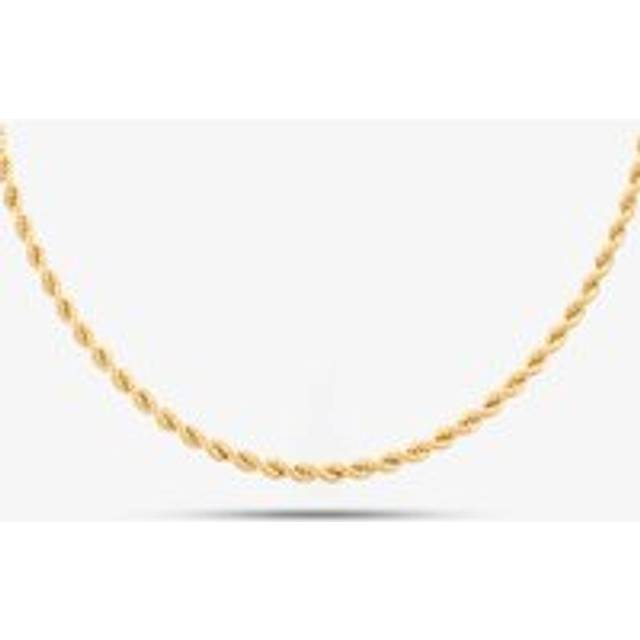 9ct Yellow Gold 18 Inch Rope Chain Necklace 040HVCY-18
