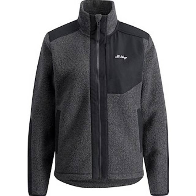 Lundhags Saruk Wool Pile Mid Full Zip M Charcoal (M)