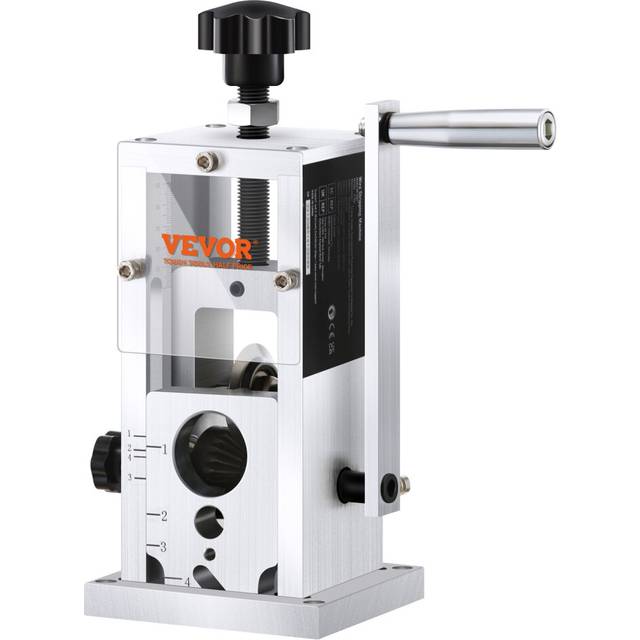 Manual Wire Stripping Machine, 1.5-40 mm Copper Stripper, Hand Crank or Drill Powered, Portable Aluminum Frame for Scrap Copper Recycling - Mophorn