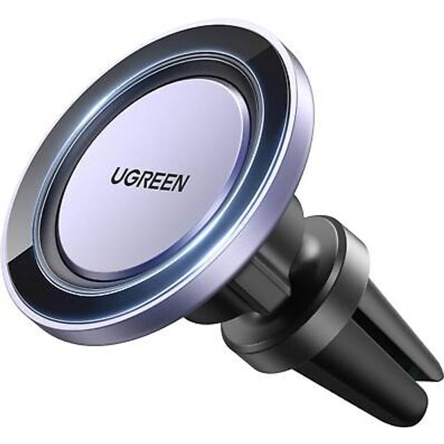 UGREEN MagSafe Bil Telefonhållare med 2 Metallringar Kompatibel med iPhone 15/14 13/12 Pro Max Galaxy F34 S23 Ultra Huawei Mate 60 Pro Redmi K60 Ultra etc.