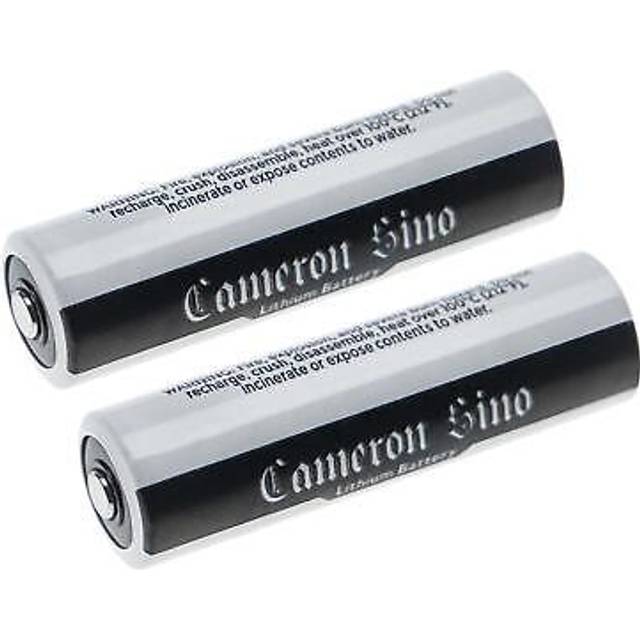 Vhbw - 2x Lithium ER14505 Round Cell Batteries - Special Battery (2700mAh, 3.6 v, Li-SOCl2)