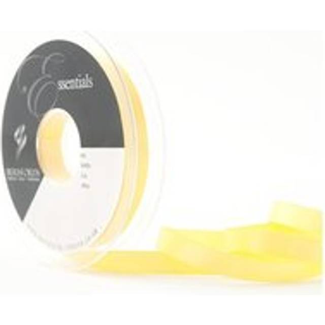 Berisfords Double Faced Satin Ribbon 679 Yellow
