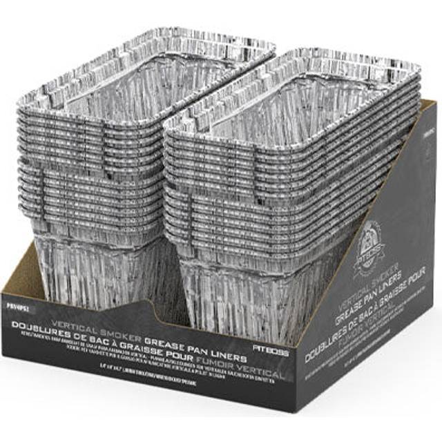 Foil Tray Liners for Pit Boss Pro 4 Vertical Smoker (6 Pack)