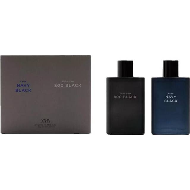 Zara Navy Black & Zara Man 800 Black 2 x 90ml (3.04 Fl.oz)