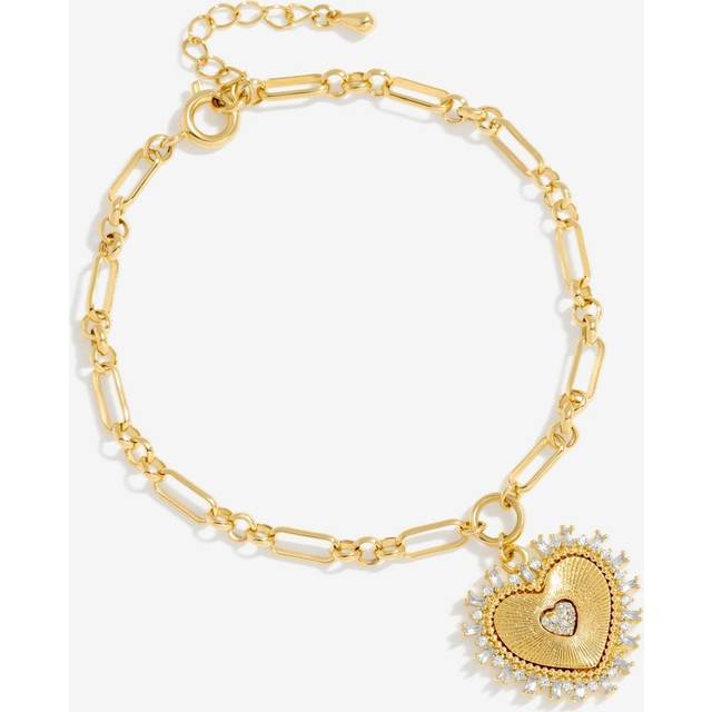 Inicio Inicio Gold Plated Heart Chain Bracelet - Gift Pouch