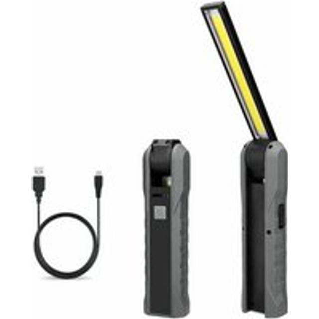 Rechargeable LED work Light, 4 Modes Work Light Mechanic Light Foldable Torch Light with Magnetic Base Inspection Light for Camping, Automotive