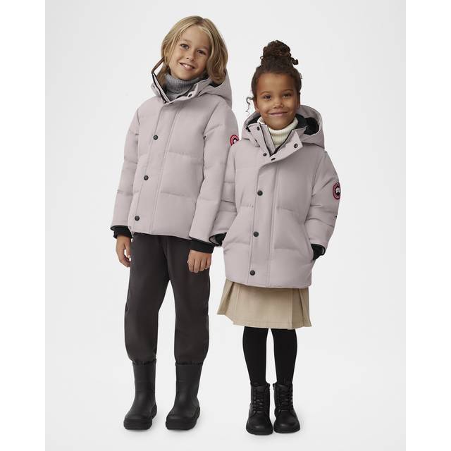 Canada Goose Girls Pink Down Padded Snowy Owl Jacket - 2-3 year