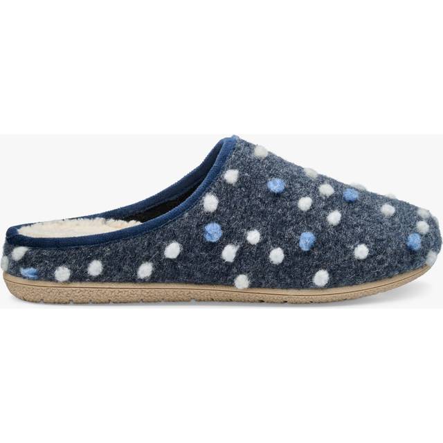 Hotter Dotty Faux Shearling Slippers