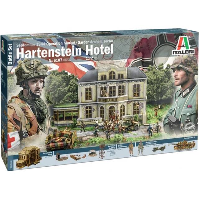 Italeri WW2 Operation Market Garden Hotel Hartenstein Scene Set IT6107 1/72 (Scene)