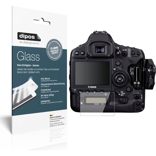 2x screen protector for canon eos 1dx mark iii flexible glass 9h dipos
