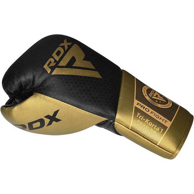 RDX K1 Mark Pro Fight Boxing Gloves - Gold - 8oz
