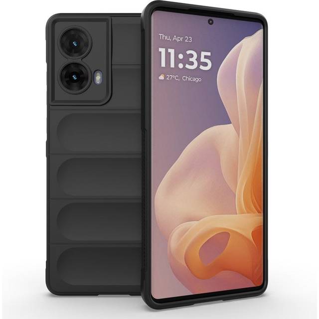 EIDERWOOD Motorola Moto G85 (5G) Flexibel Plast Skal - Svart