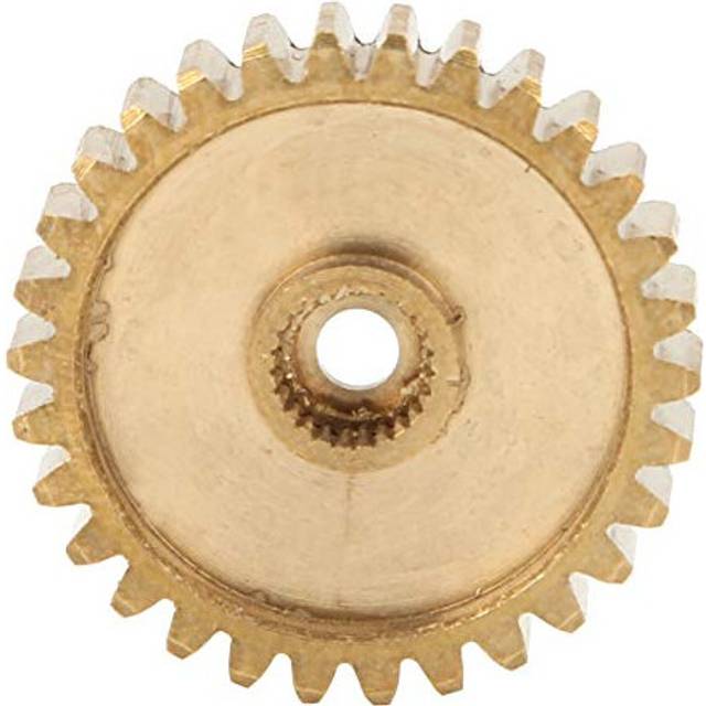 Servo Spur Gear, Corrosion Resistance Excellent Performance Practical Tool Spur Gear 0.8 Mod Gear for Industrial Robot Parts