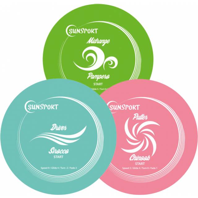 Sunsport Disc Golf Starter set