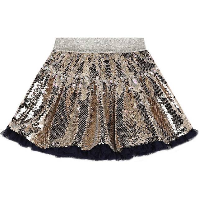 Billieblush Kjol - Golden/Paljetter - Billieblush - 3 år (98) - Kjol