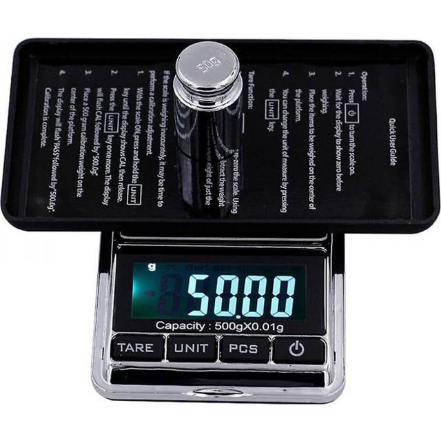 500g 0.01g Pocket Digital Scales Jewelry Digital Display Weight Diamond Balance Scales Lcd