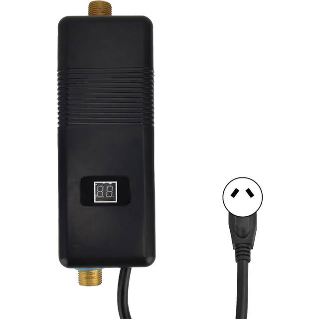 3500w Instant Water Heater Electric Heating Machine For Bathroom Kitchen Rv Camping Blackau 220v