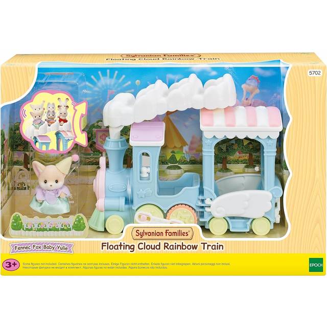 Sylvanian Families Regnbågståg med Figur
