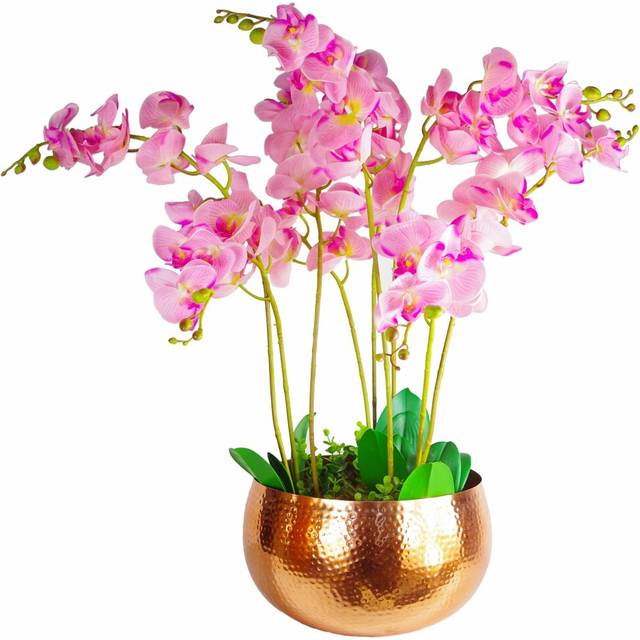 Sevyn Metal Cachepot - Copper (20cm H x 32cm W x 32cm D)