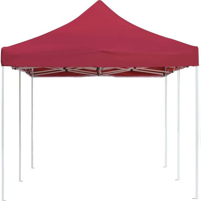 Abital 3m x 6m Metal Party Tent - Red