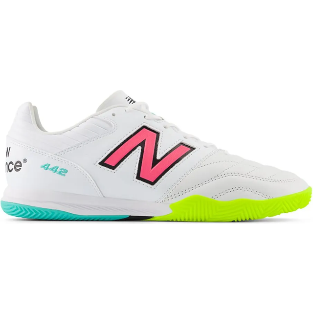 New Balance 442 2.0 Pro In - Vit/lila/neon - Inomhus (Ic) - ['Vit'] (42½)