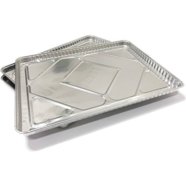 "Bull Outdoor Products 24269 Grease Tray Liner, Silver, 12 Pack, for 38"" Bull Grills"
