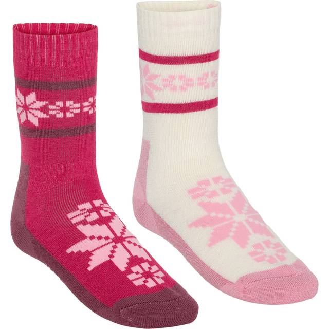 Kari Traa W's Rusa Sock 2-Pack Berry Pink (36-38)