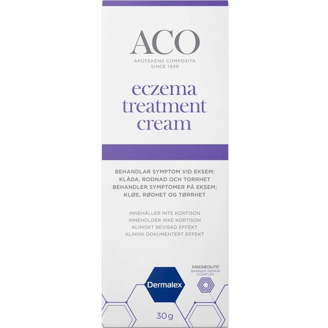 ACO Eczema Treatment Cream Parfymfri Eksemkräm 30 g - Multi