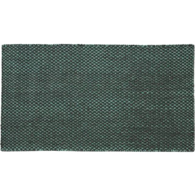 HAY Moiré kelim dörrmatta 52x95 cm Emerald green
