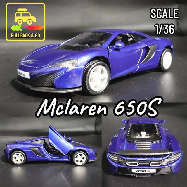 (Mclaren 650S) 1:36 Metal Diecast Car Model Repilca Maserati Gran Turismo MC Scale Miniature