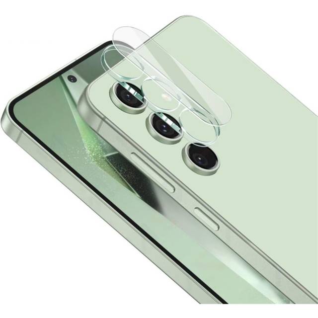 Imak Samsung Galaxy S24 FE Kameraskydd i glas, Genomskinlig