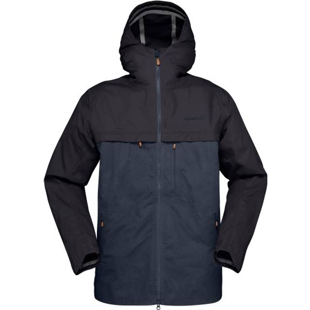 Norrøna - Femund Cotton Jacket - Casual jacket size S, blue