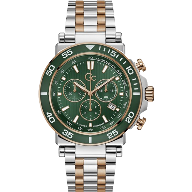 Gents One Sport Silver & Rose Gold Watch Z14009G9MF
