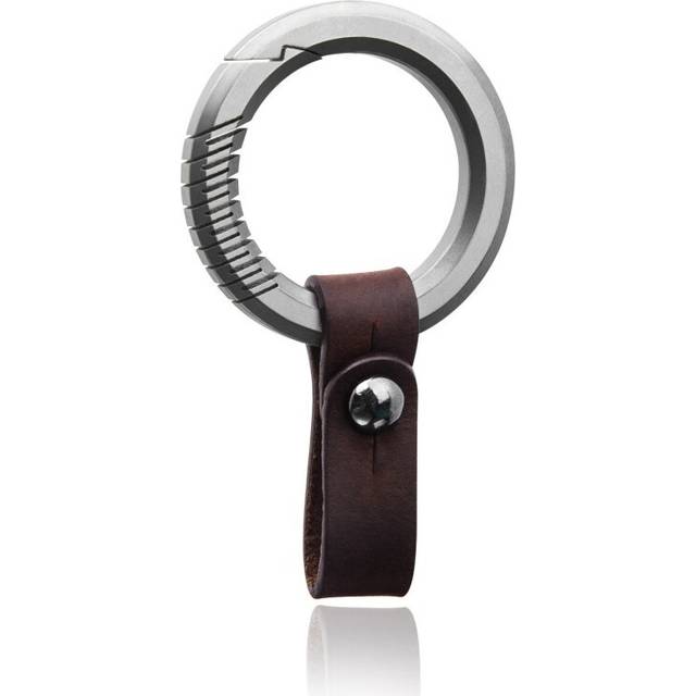 (SILVER-A) Color Titanium Alloy Keychain Women Gift Tool Bags Belt Waist Hanging
