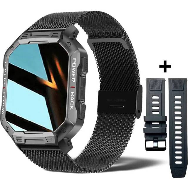 (As shown 8) 2022 New Smart Watch Men Military For Android Mi Ios Blood Pressure Waterproof