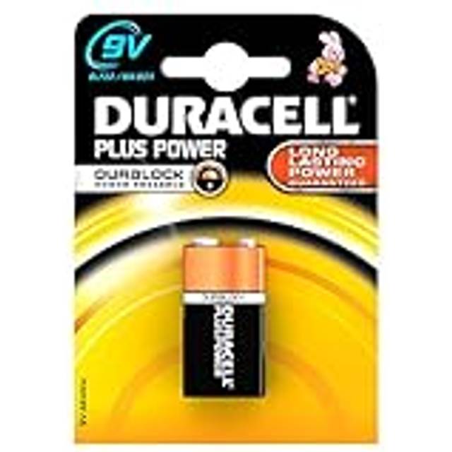 Duracell Plus 6LR61 E-block 9V batteri