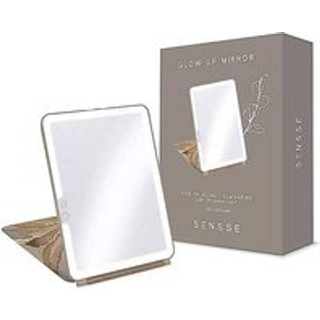 SENSSE Glow Up SNMI04 LED Mirror - Marble, Brown,Patterned