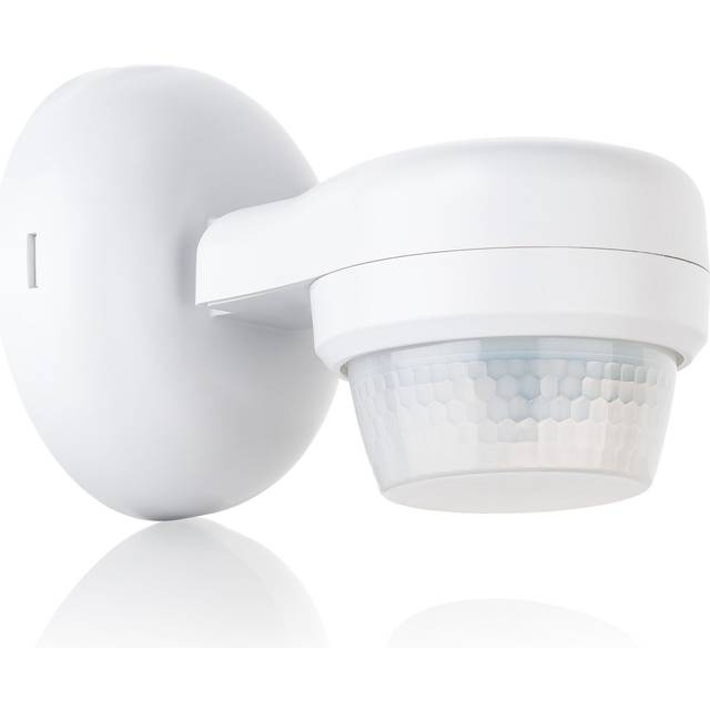 PIR Sensor Light Switch Outdoor IP65, Surface mount, LED suitable, Wall Ceiling mounting, Infrared Motion Sensor programmable, Range max. 24m/360, 3