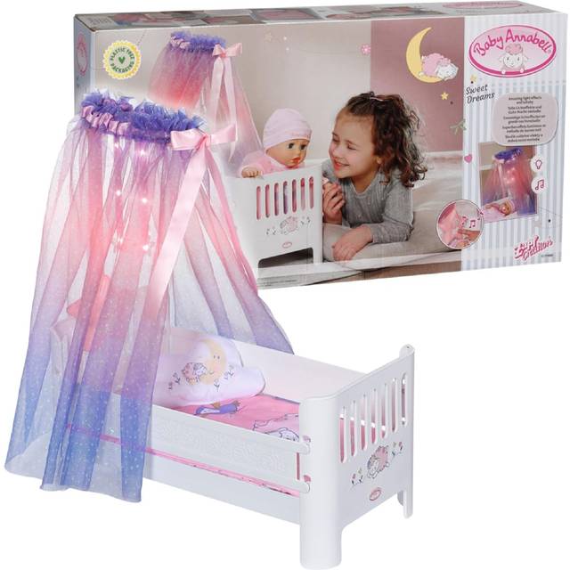 Baby Annabell Sweet Dreams Bed - One Colour