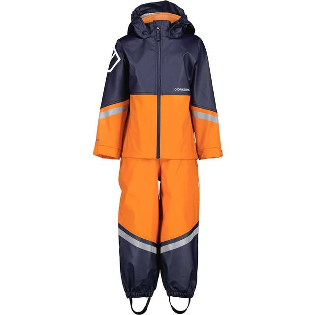 Didriksons Waterman, Regnset, Junior, Orange/Mörkblå