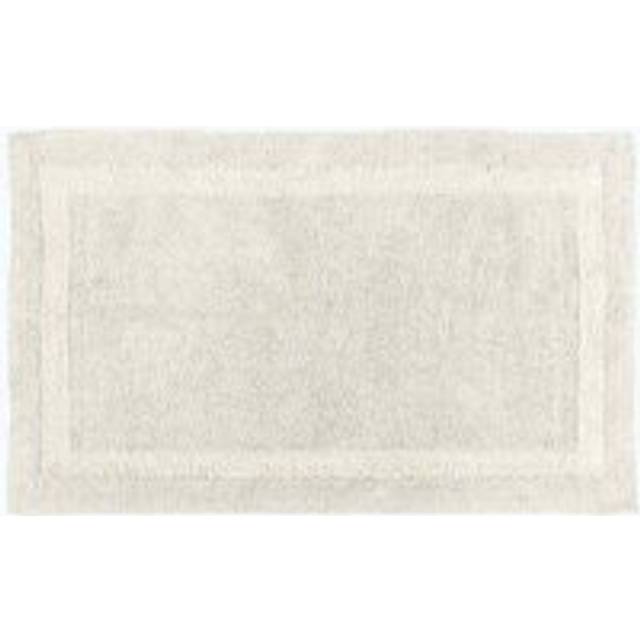 Homescapes Luxury Reversible Natural Cream Extra Large Cotton Bath Mat, 70 x 120 cm, Machine Washable, Super Absorbent, Soft and Tufted, Eco Friendly