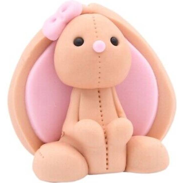 Brown Bunny Edible Cake Topper Decoration