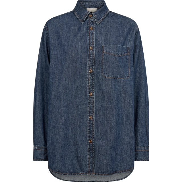 FREE/QUENT Fqlisea-Shirt |Blå |XS